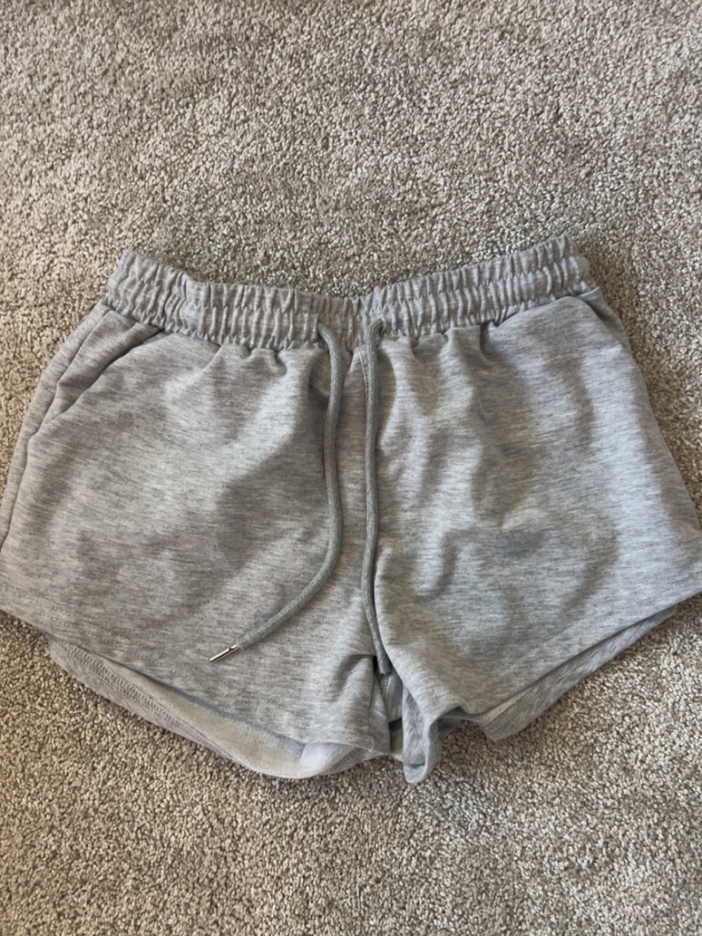 Gray Women’s Pull-On Lounge Shorts